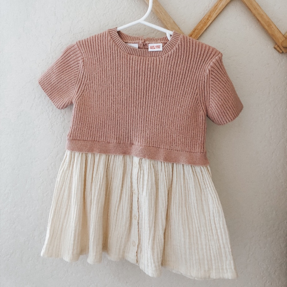 Zara Ribbed Knit Dress
